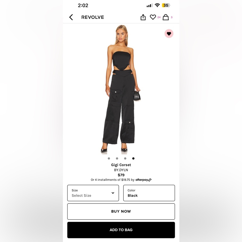 BY.DYLN Gigi Corset and Pants